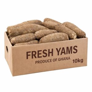 Box of Fresh Yam