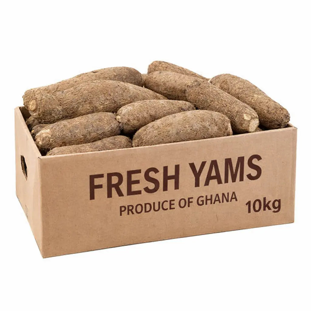 Box of Fresh Yam